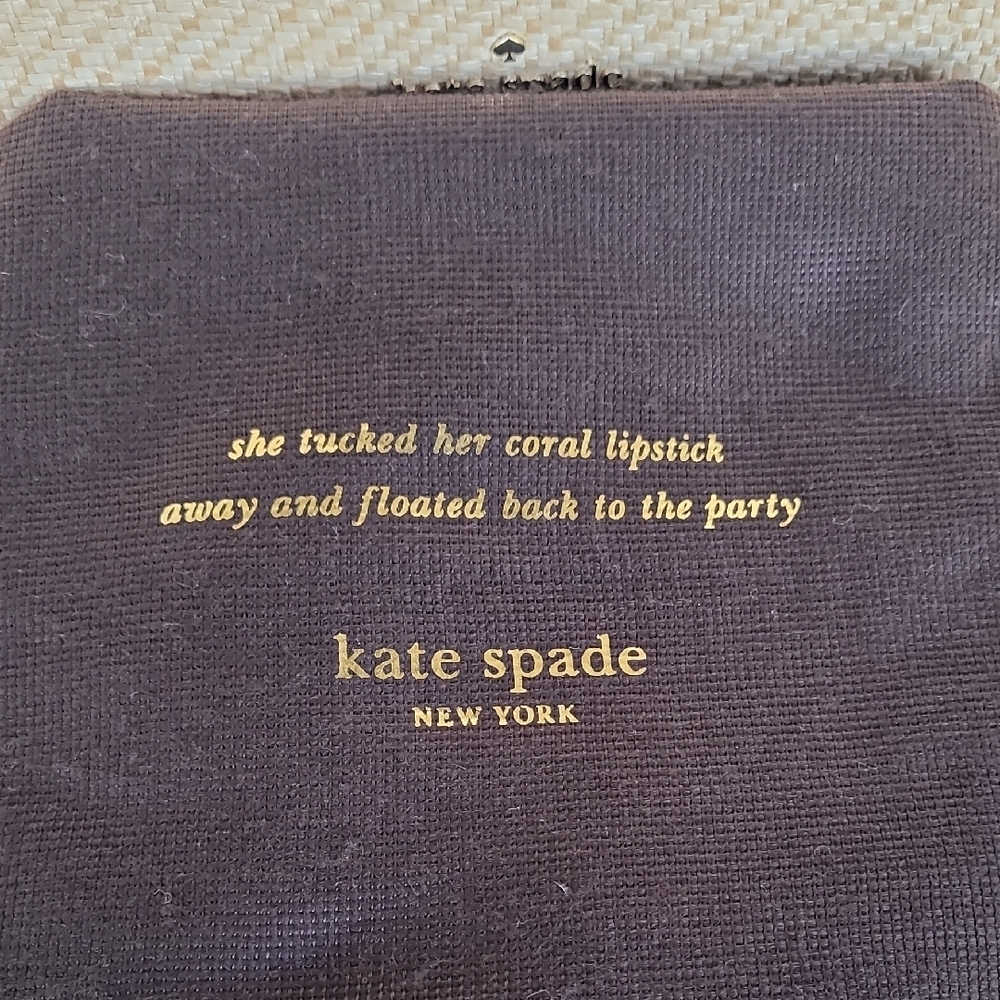 Kate Spade Cream and Tan Satchel With Gold Tone Accents - Picture 2 of 15